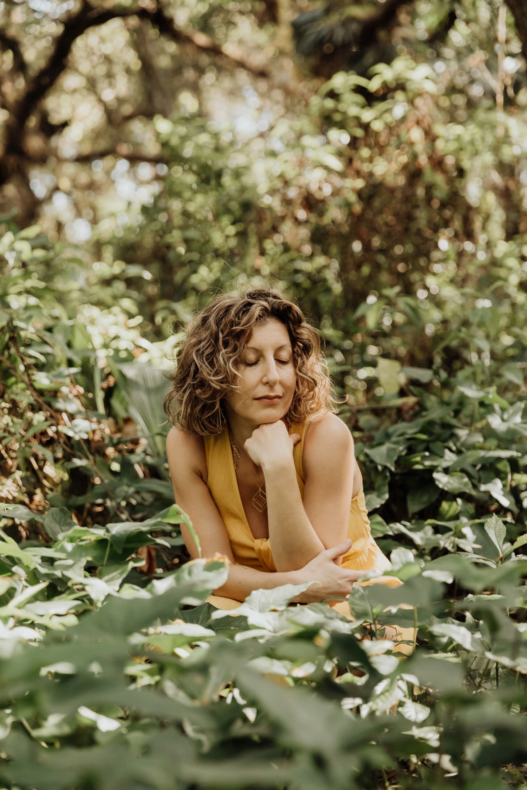 Elegant lifestyle portrait session